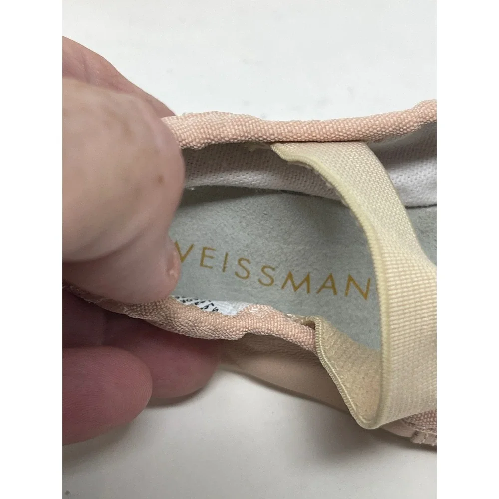 Weissman Ballet Slippers Kids Size 10CW Pink Good Leather Dance Shoes & Tights